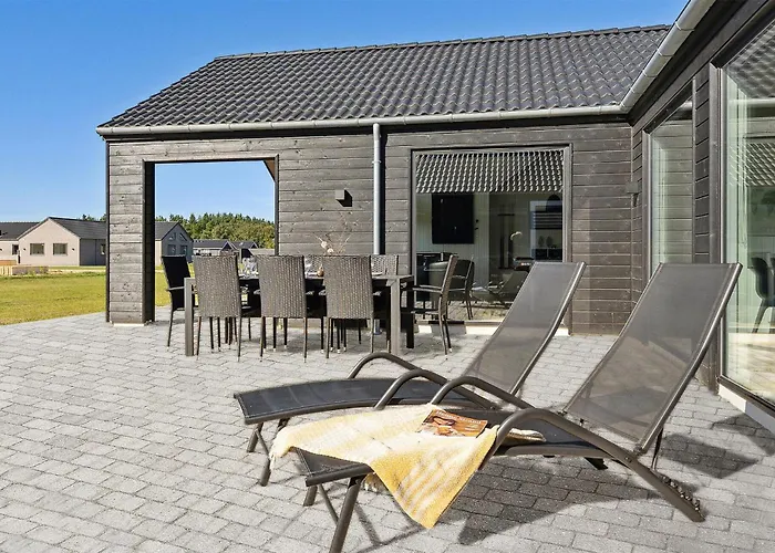 펜션 Gorgeous In With Sauna Nørre Nebel